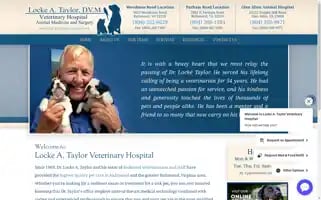 Lockeataylordvm.com Screenshot 2024-07-07 04:11:45