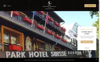 Chamonix-park-hotel.com Screenshot 2024-04-26 21:26:52