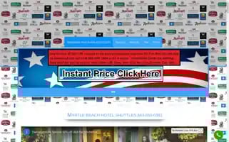 Myrtlebeachhotelshuttles.com Screenshot 2024-04-24 06:27:05