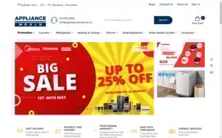 Applianceworld.co.nz Screenshot 2024-05-03 11:46:51