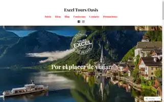 Exceltoursoasis.com Screenshot 2024-04-18 18:25:46