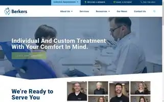 Berkersfamilydentistry.com Screenshot 2024-06-17 10:39:02
