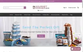Gourmetkoshergiftbaskets.com Screenshot 2024-05-09 22:53:28