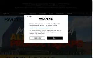 Smoktech.com Screenshot 2024-05-13 23:51:00