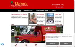 Mcmullensplumbing.com Screenshot 2024-05-16 07:22:01