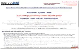 Dynamicdentaled.com Screenshot 2024-05-09 12:12:53