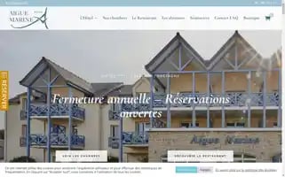 Aiguemarine-hotel.com Screenshot 2024-04-14 09:31:16