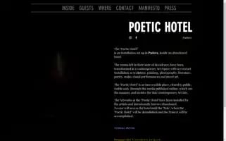 Poetichotel.org Screenshot 2024-04-18 05:21:58