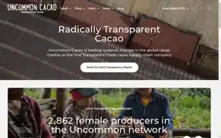 Uncommoncacao.com Screenshot 2024-07-01 14:10:23