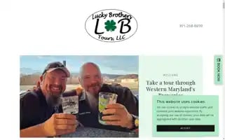 Luckybrotherstours.com Screenshot 2024-04-16 21:55:50
