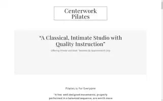 Centerworkpilatesstudio.com Screenshot 2024-05-15 17:01:28