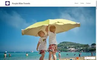 Purpleblisstravels.com Screenshot 2024-04-19 12:44:35