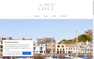 Thepiergallery.co.uk Screenshot 2024-07-04 14:47:23