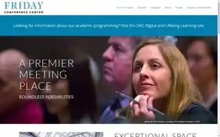 Fridayconferencecenter.com Screenshot 2024-06-13 09:28:01
