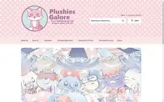 Plushiesgalore.co.uk Screenshot 2024-04-18 18:06:00