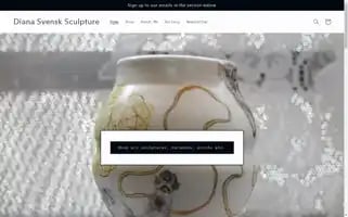 Dianasvensksculpture.com Screenshot 2024-04-18 04:26:09