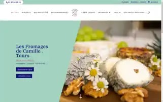Fromageriecamille.fr Screenshot 2024-05-25 13:50:05