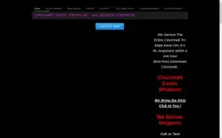 Cincinnati-exotic-strippers.com Screenshot 2024-04-17 19:44:43