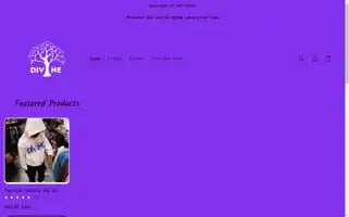 Thedivinebrand.com Screenshot 2024-04-27 06:18:50