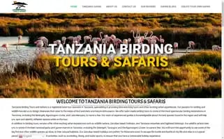 Tanzaniabirdingtoursandsafari.com Screenshot 2024-04-17 18:18:08