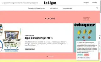 Ligue-enseignement.be Screenshot 2024-07-01 09:48:20