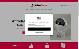 Aztrobeamled.com Screenshot 2024-05-03 22:30:25