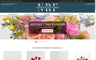 Northraleighfloristinc.com Screenshot 2024-05-13 04:12:05