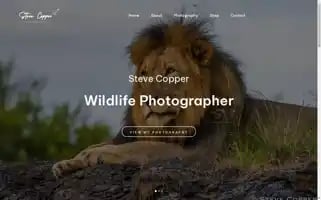 Stevecopperphotography.co.uk Screenshot 2024-05-20 21:57:39