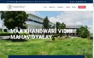 Maakhandwaricollegeoflaw.com Screenshot 2024-05-25 23:36:18