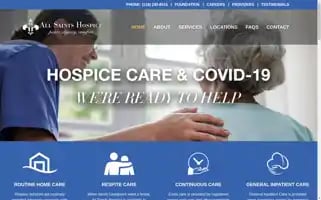 Allsaintshospice.com Screenshot 2024-07-05 06:08:04
