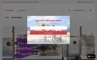 Airwheel-luggage.com Screenshot 2024-04-23 06:03:41