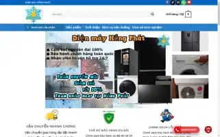 Dienmayhongphat24h.com Screenshot 2024-05-25 06:38:48