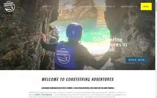 Coasteeringadventures.com Screenshot 2024-07-04 16:05:51