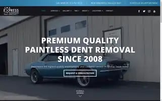 Expresspaintless.com Screenshot 2024-07-07 00:07:53