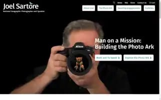 Joelsartore.com Screenshot 2024-07-06 23:58:11