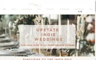 Upstateindieweddings.com Screenshot 2024-07-10 05:26:16