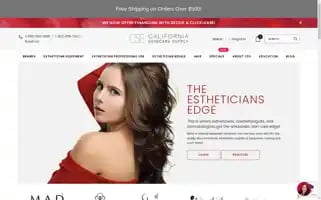 Californiaskincaresupply.com Screenshot 2024-05-08 23:10:50