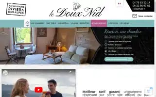 Le-doux-nid.com Screenshot 2024-06-11 08:23:44