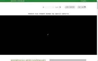 Officialmoonrocksdispensary.com Screenshot 2024-06-26 12:07:34