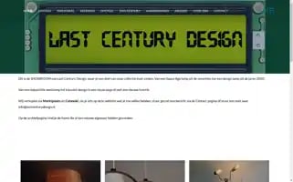 Lastcenturydesign.nl Screenshot 2024-05-22 11:06:13