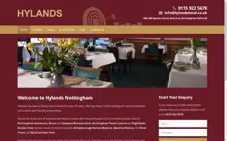 Hylandshotel.co.uk Screenshot 2024-04-25 21:20:36
