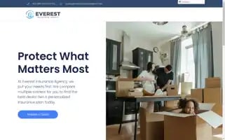 Everestinsuranceagency.net Screenshot 2024-04-27 07:53:18