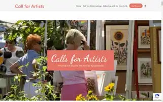Callsforartists.com Screenshot 2024-07-06 19:34:21
