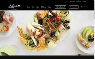 Delportoristorante.com Screenshot 2024-06-11 18:37:38