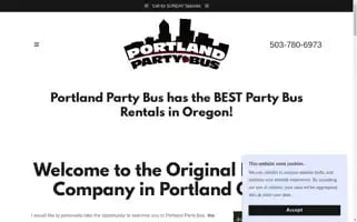 Pdxpartybus.com Screenshot 2024-05-16 12:17:01