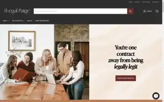 Thelegalpaige.com Screenshot 2024-05-04 14:37:37