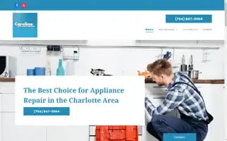 Carolinaapplianceservice.com Screenshot 2024-05-15 16:34:51
