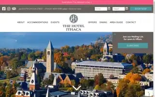 Thehotelithaca.com Screenshot 2024-04-14 10:38:27