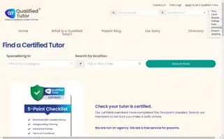 Qualifiedtutor.directory Screenshot 2024-07-04 13:46:19