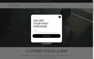 Lusterkowear.store Screenshot 2024-04-27 15:07:59